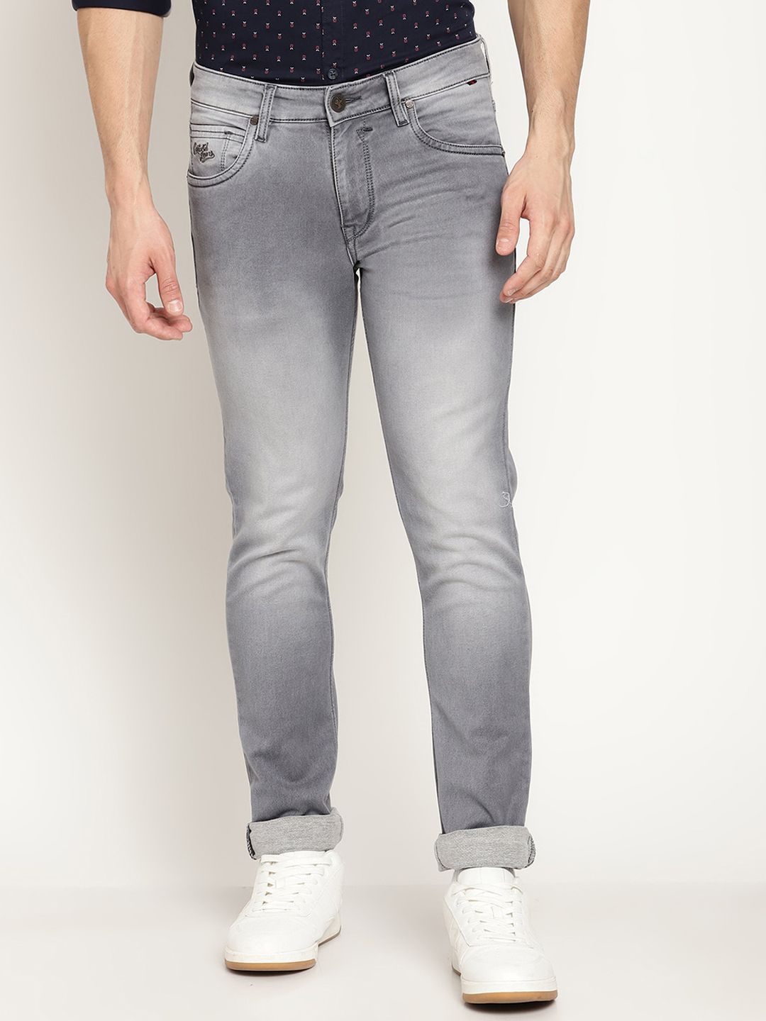 Men Cotton Heavy Fade Stretchable Jeans